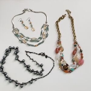Necklace & Earring Lot